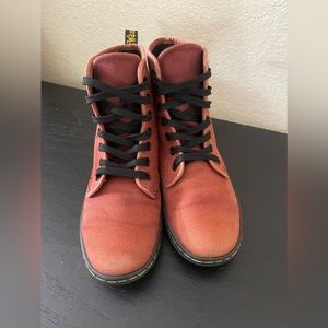 Dr. Martens • Shoreditch Canvas Combat Boots